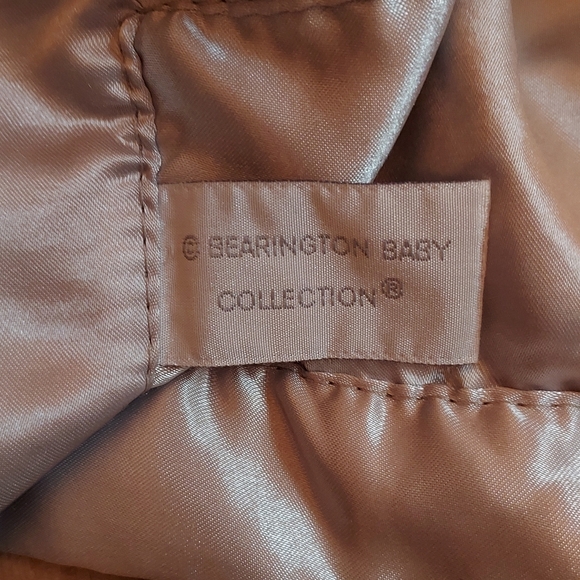 Bearington Baby Lil' Spout Snuggler Gray Elephant Security Blanket Lovey - Picture 8 of 9